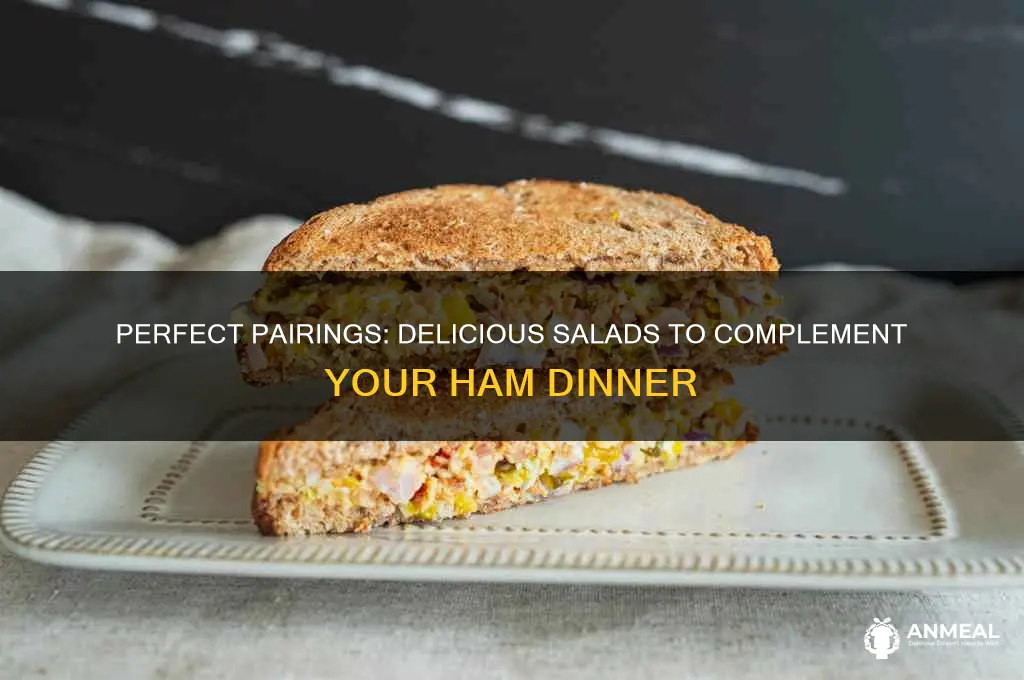 what salad goes well with a ham dinner