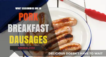 Discover the Savory Seasonings in Pork Breakfast Sausages