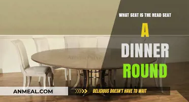The Head Seat: Unveiling the Prime Spot at a Round Dinner Table