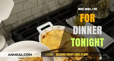 Quick and Easy Dinner Ideas to Fix Tonight: Simple Recipes