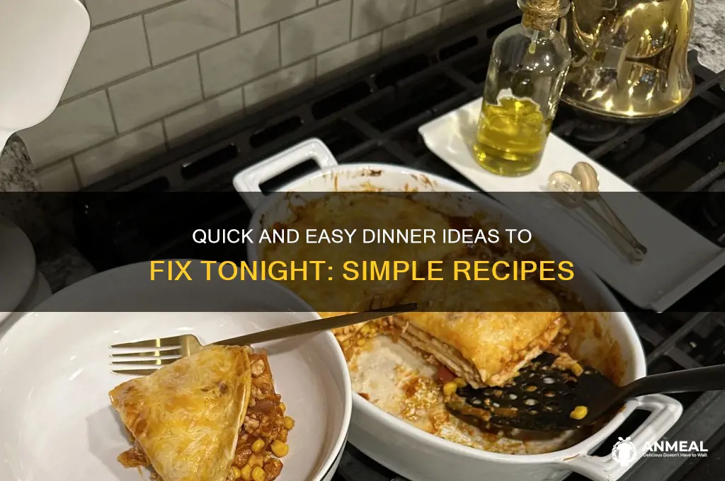 what shall i fix for dinner tonight