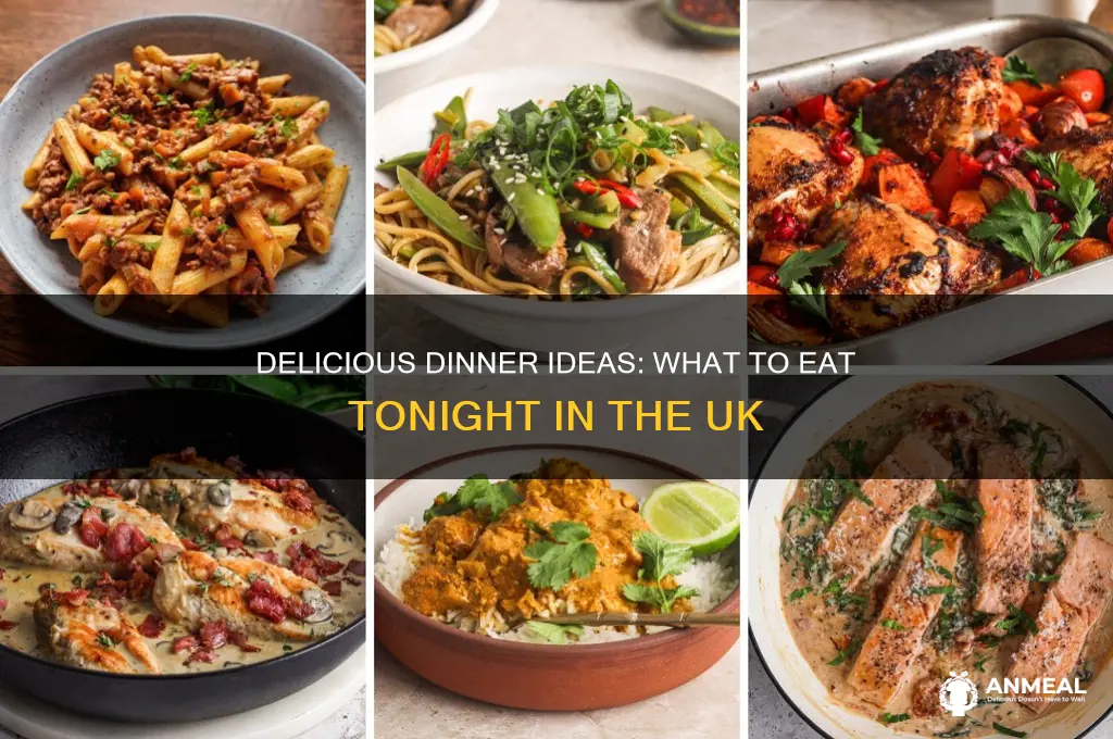 what shall i have for dinner uk