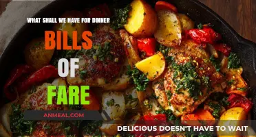 Delicious Dinner Ideas: Crafting the Perfect Bill of Fare Tonight