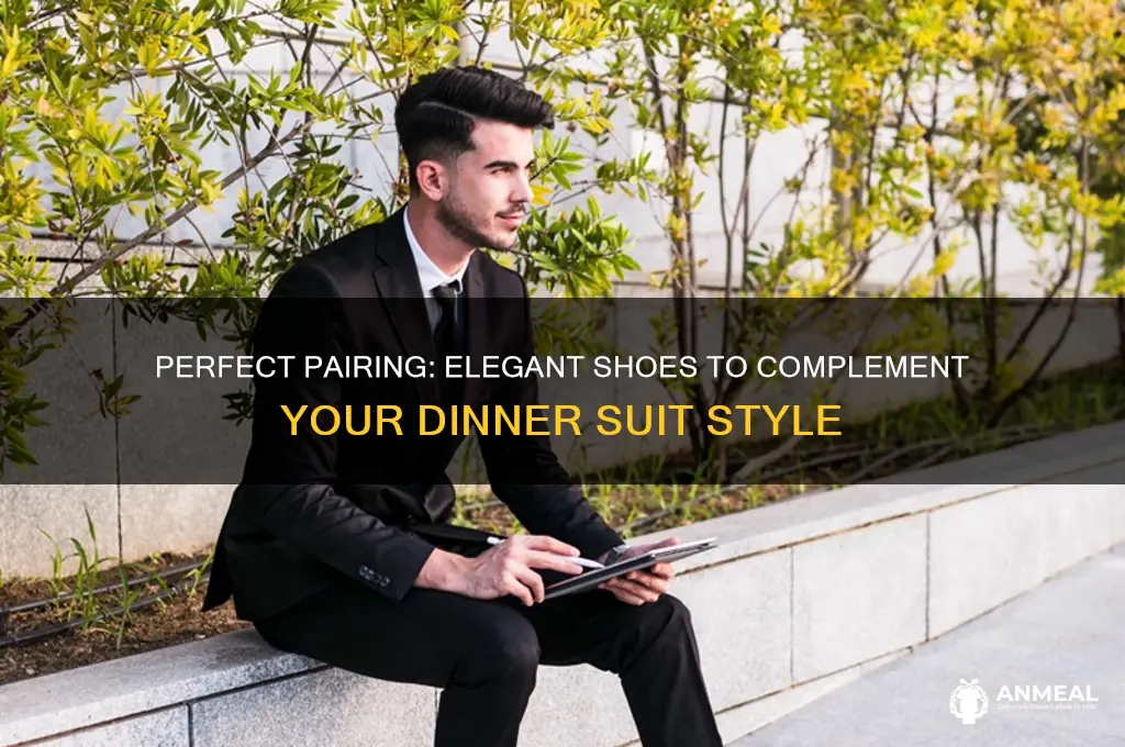 what shoes with dinner suit