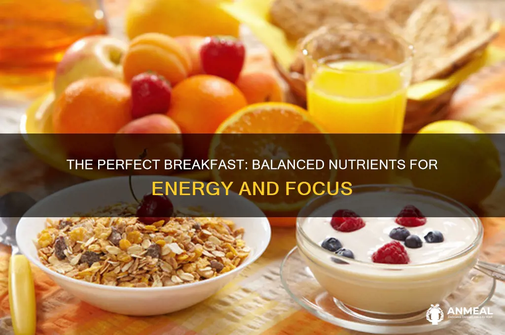 what should a breakfast consist of