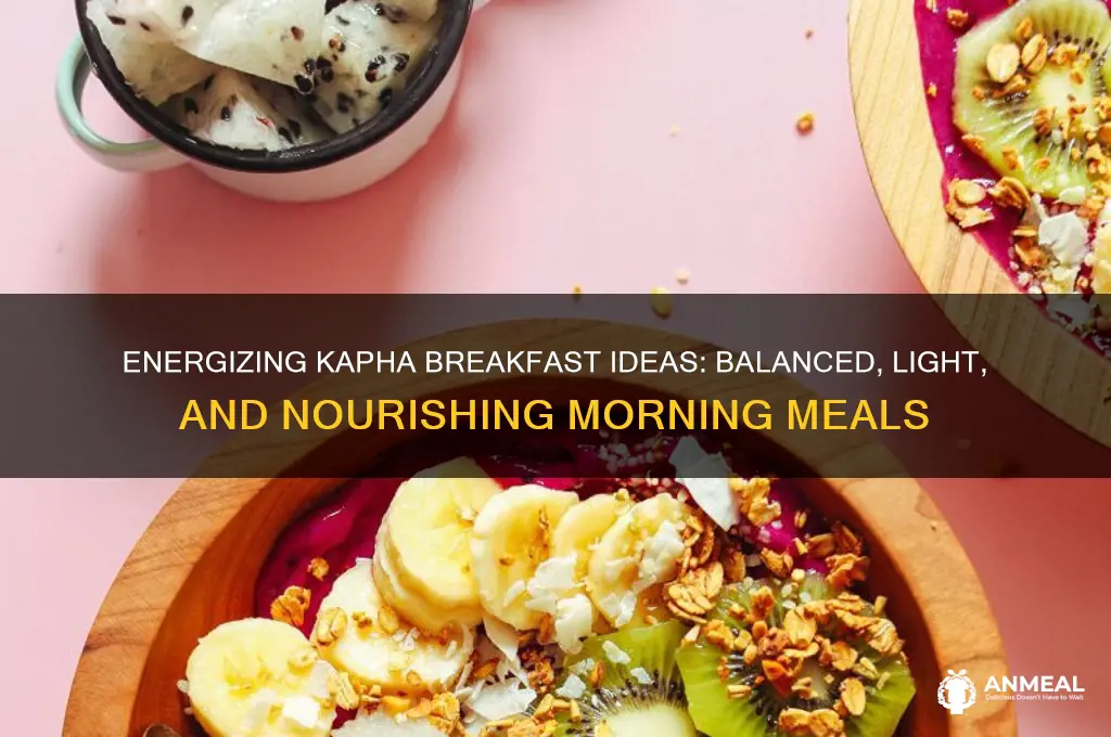 what should a kapha have for breakfast