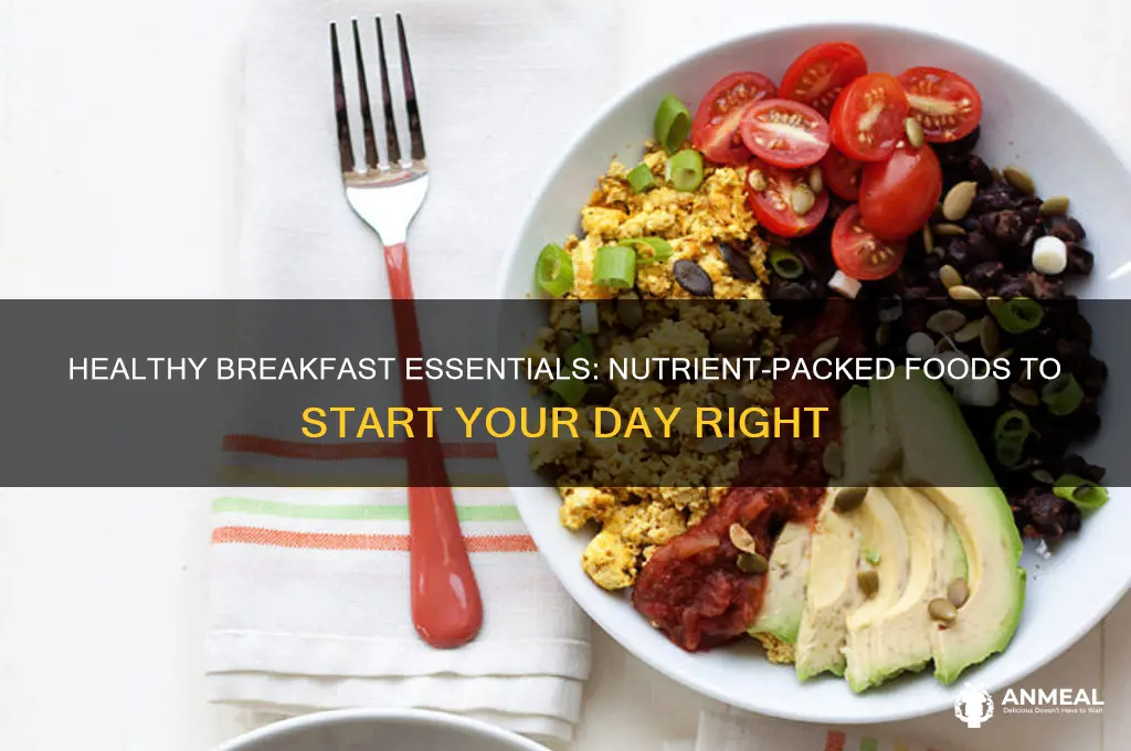 what should be in my breakfast