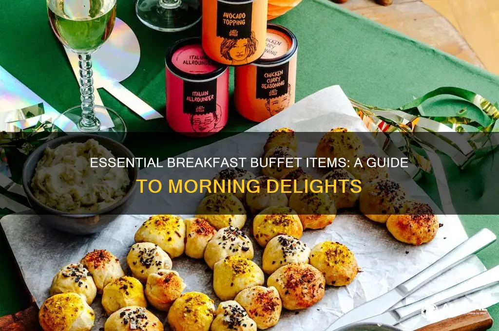 what should be on a breakfast buffet