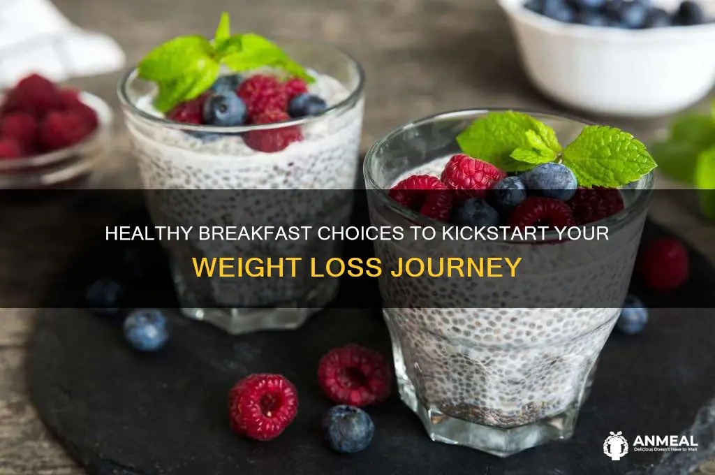 what should be taken in breakfast to reduce weight
