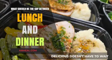 Optimal Eating Schedule: Timing the Perfect Lunch-Dinner Gap for Health