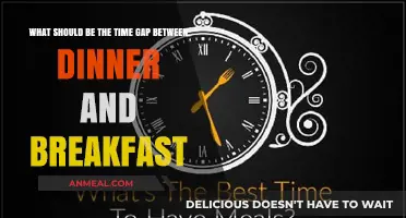 Optimal Eating Window: Timing Dinner and Breakfast for Better Health