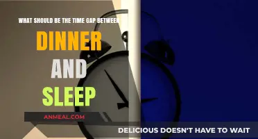 Optimal Dinner-to-Sleep Interval: Enhancing Digestion and Restful Nights