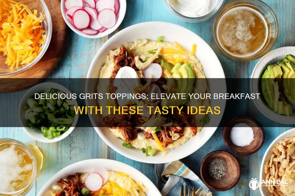what should breakfast grits be topped with