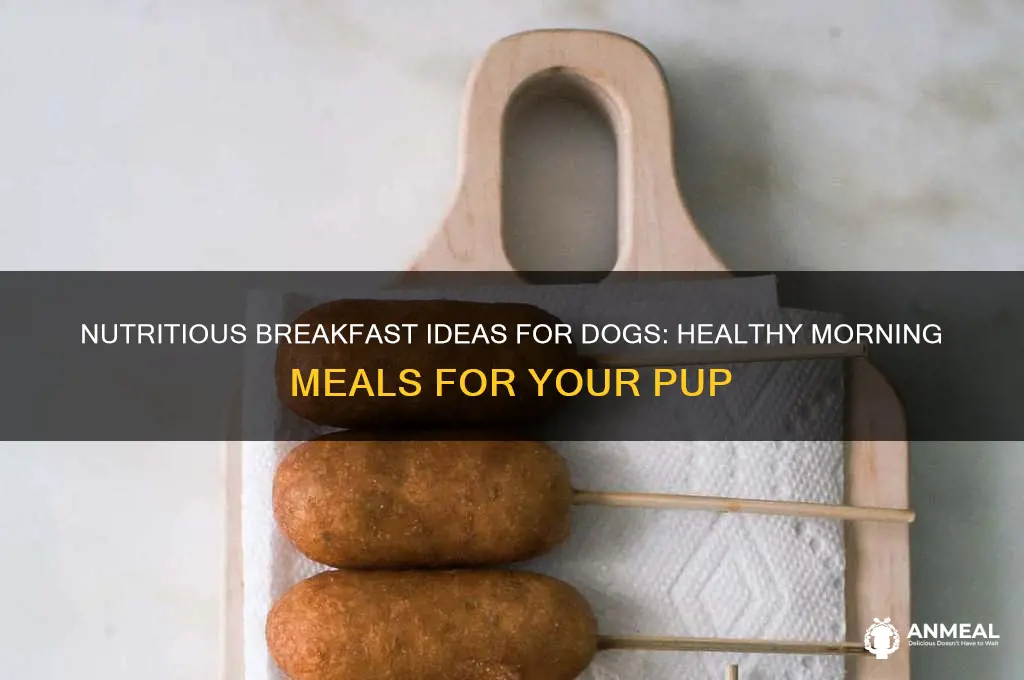 what should dogs have for breakfast