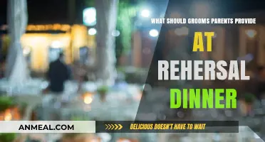 Groom's Parents' Guide: Rehearsal Dinner Essentials and Etiquette