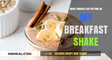 Boost Your Morning: Essential Ingredients for a Perfect Breakfast Shake