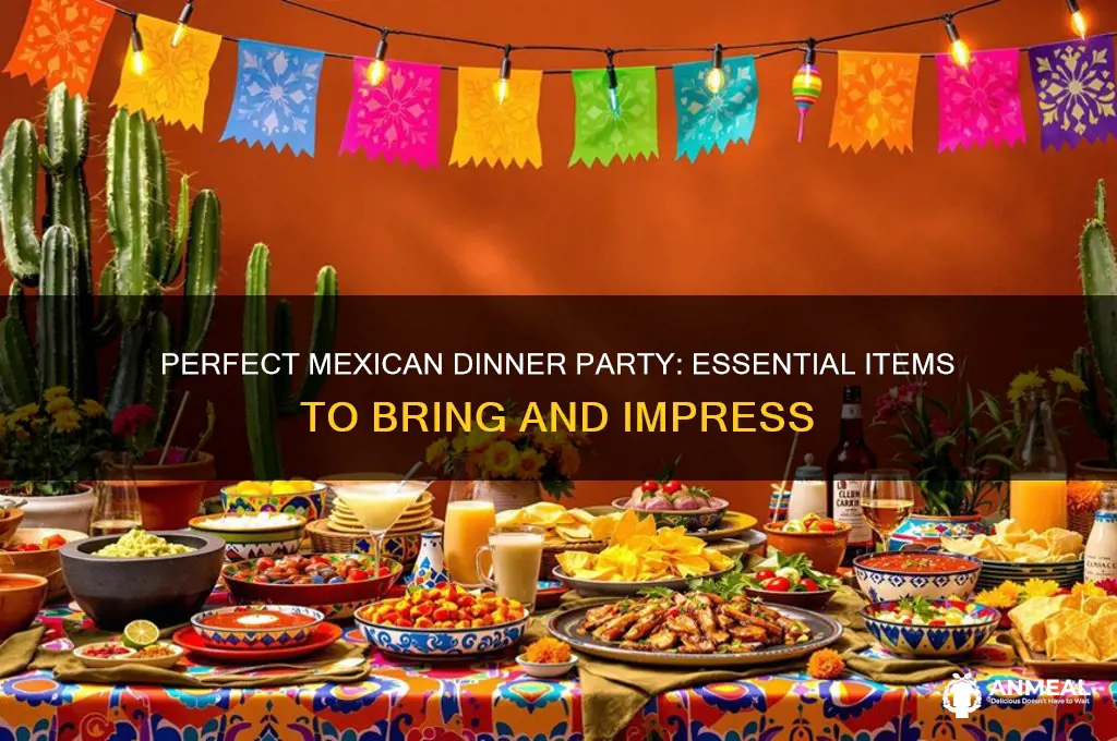 what should i bring to a mexican dinner party
