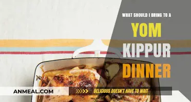 Yom Kippur Dinner Essentials: Thoughtful Items to Bring and Share
