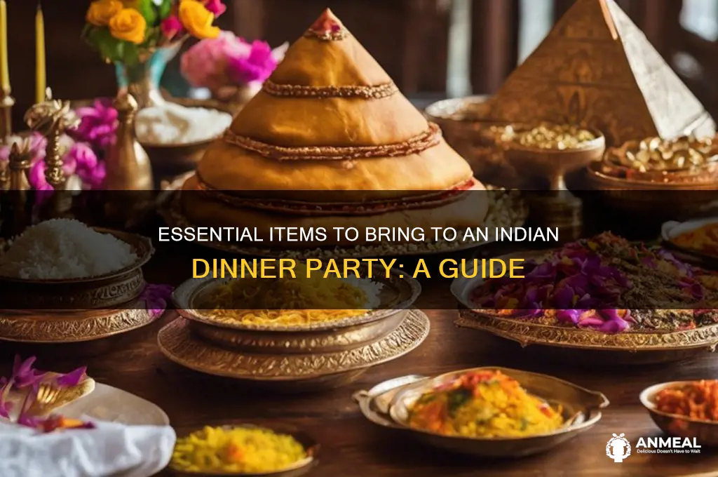 what should i bring to an indian dinner party