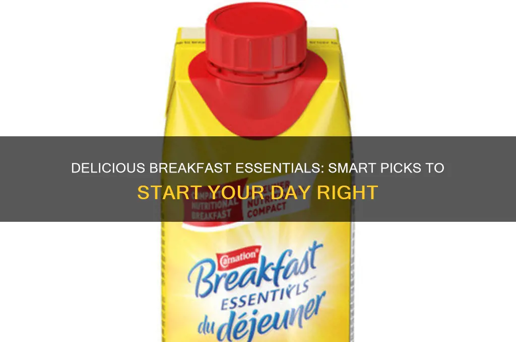 what should i buy for breakfast
