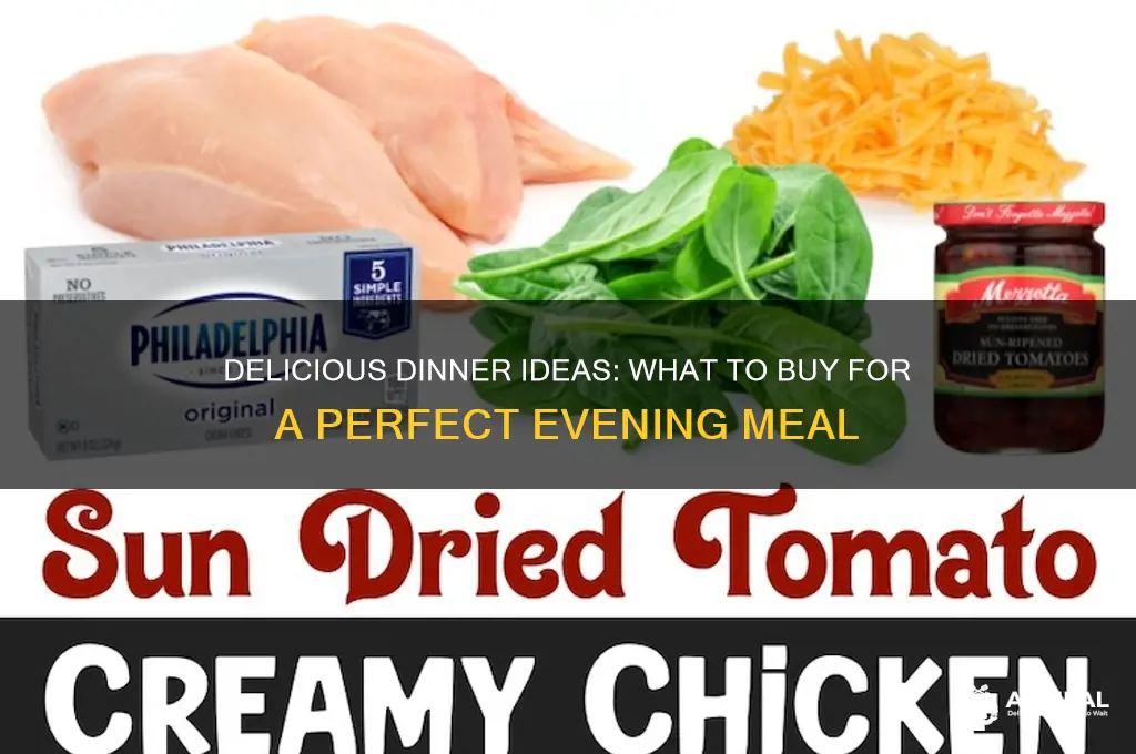 what should i buy for dinner