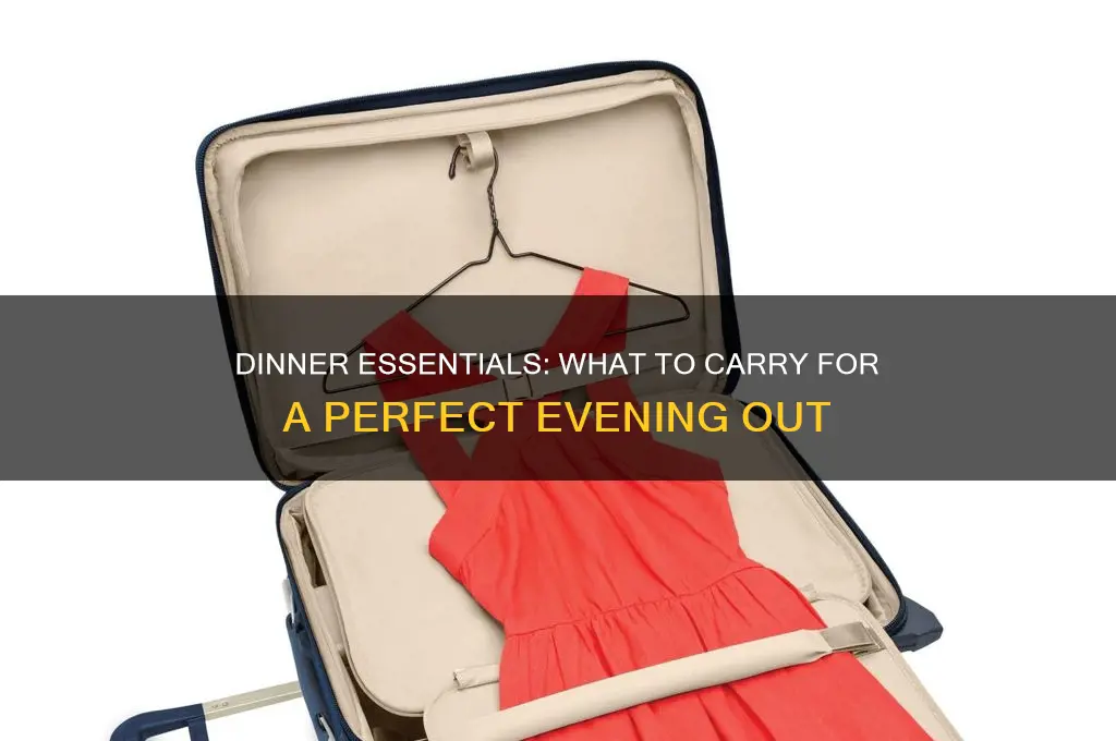 what should i carry for the dinner