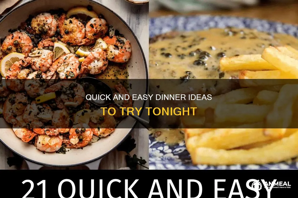 what should i do for dinner tonight