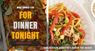 Quick Dinner Ideas: Easy, Delicious Meals to Fix Tonight