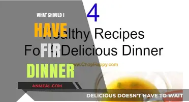 Delicious Dinner Ideas: What Should You Have for Dinner Tonight?