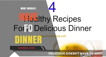 Delicious Dinner Ideas: What to Eat Tonight for a Perfect Meal