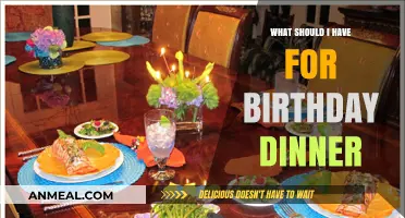Celebrate Your Birthday with These Delicious Dinner Ideas Tonight