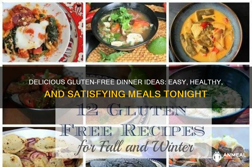 what should i have for dinner gluten free