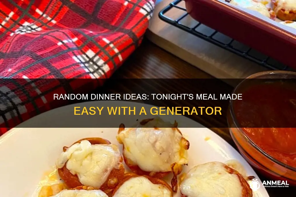 what should i have for dinner tonight random generator