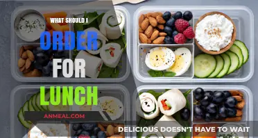 Delicious Dilemma: What to Order for Lunch Today?