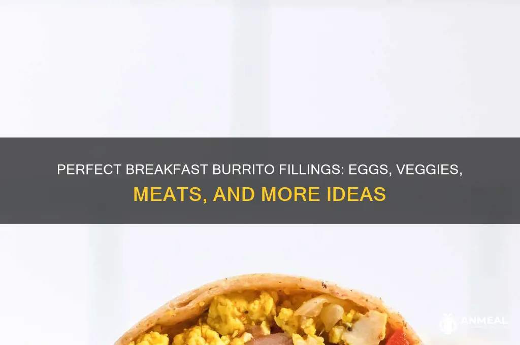 what should i put in a breakfast burrito