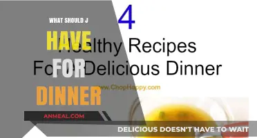 Delicious Dinner Ideas: What Should J Have Tonight?