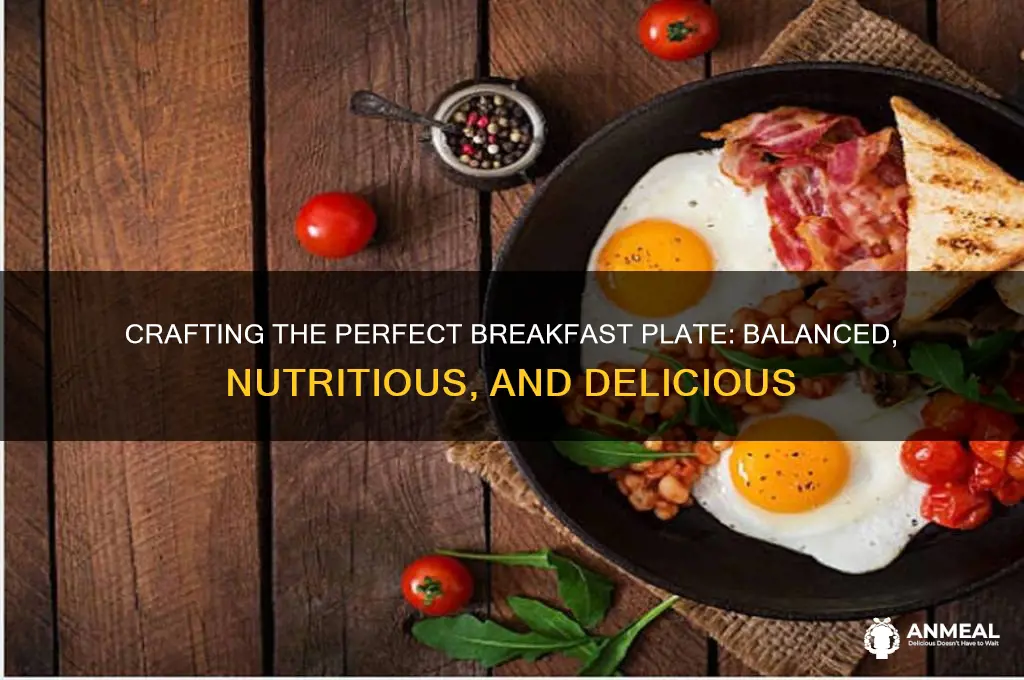 what should my breakfast plate look like