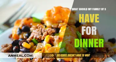 Delicious Dinner Ideas for a Family of Five: Quick and Easy Recipes