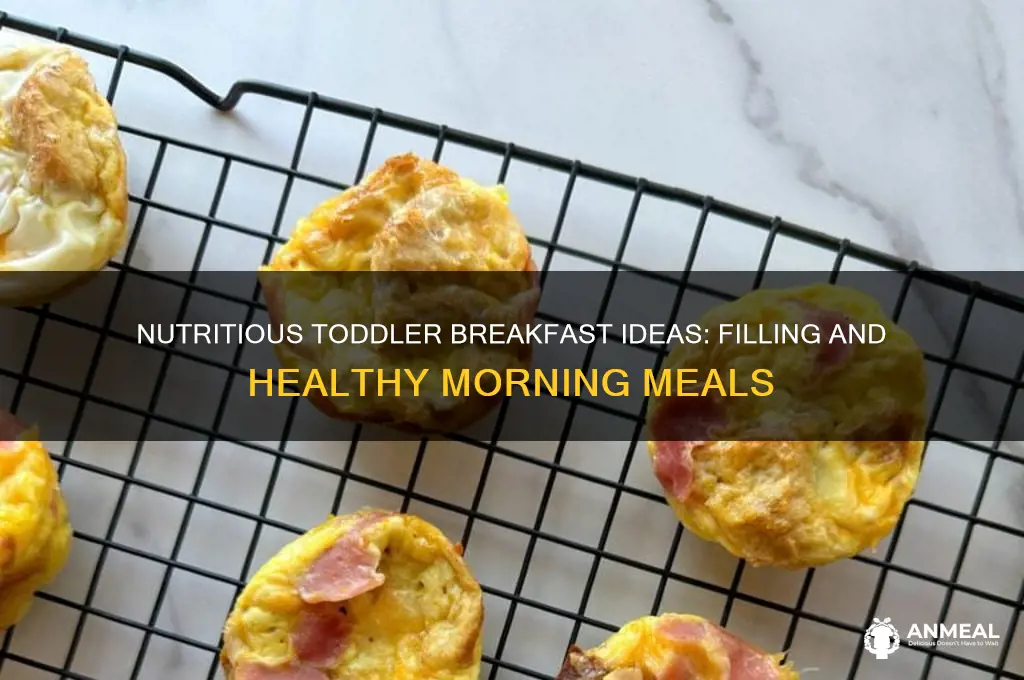 what should o feed my toddler for breakfast that