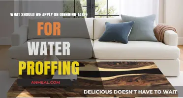 Best Waterproof Solutions for Dining Table Protection and Durability