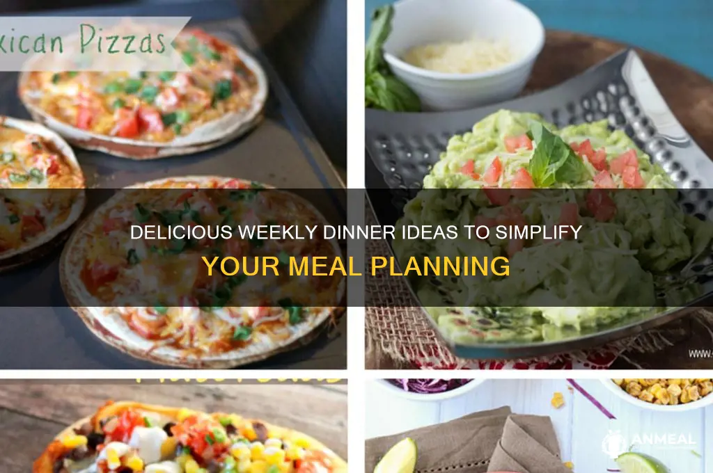 what should we have for dinner this week