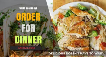 Delicious Dinner Decisions: What to Order Tonight for a Perfect Meal