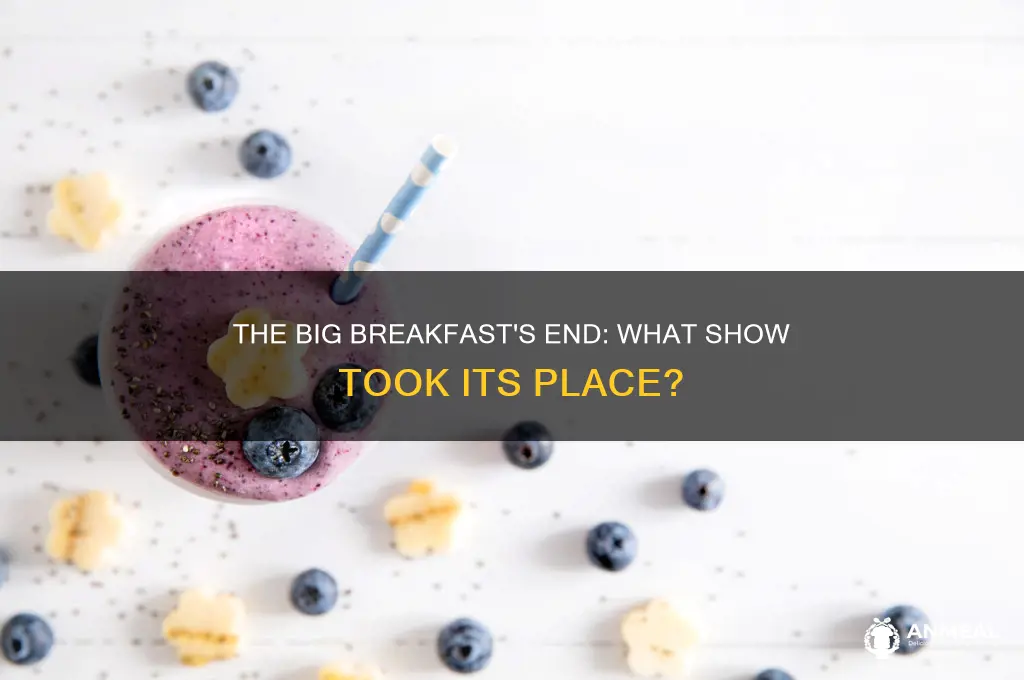 what show replaced the big breakfast