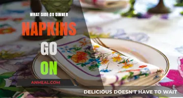 Dinner Napkin Etiquette: Mastering the Art of Placement at the Table
