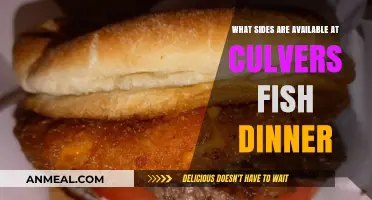 Culver's Fish Dinner Sides: Exploring Delicious Options to Complement Your Meal