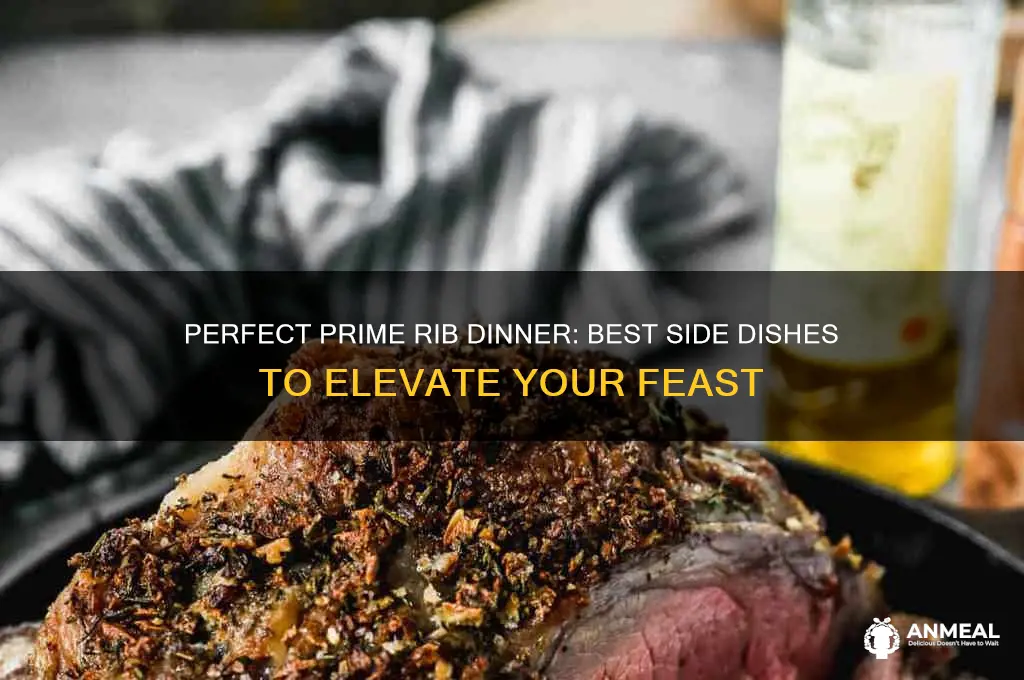 what sides for prime rib dinner