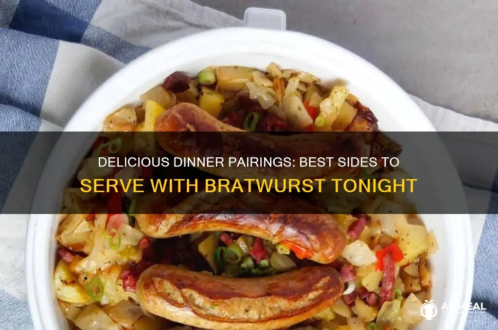 what sides go with bratwurst for dinner