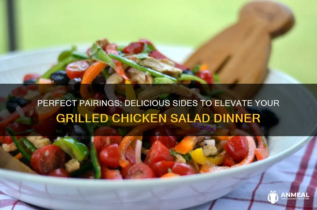 what sides go with grilled chicken salad for dinner