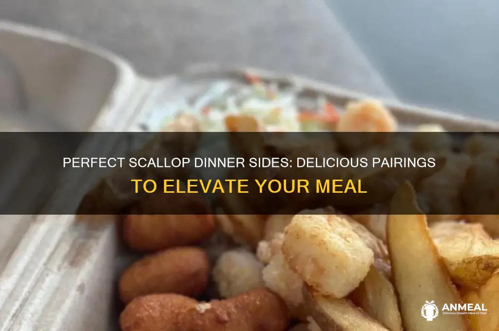what sides go with scallops for dinner