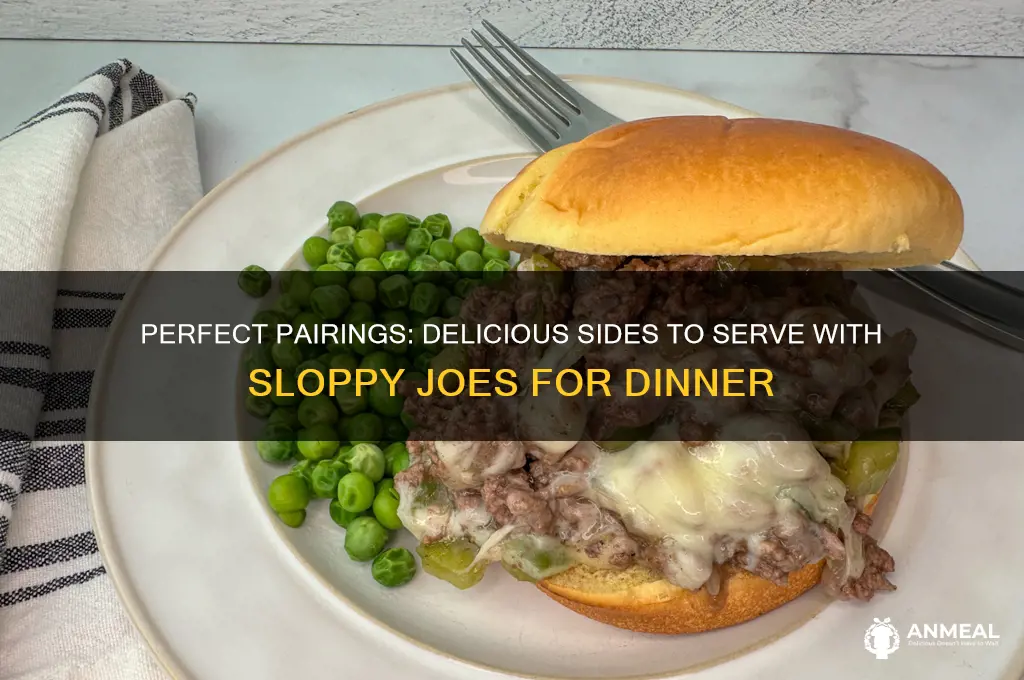 what sides go with sloppy joes for dinner